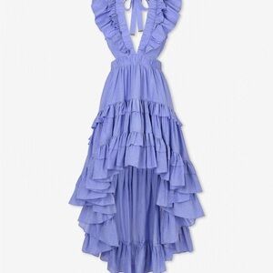 BOTANIC DRESS - Iris Blue - US- Medium